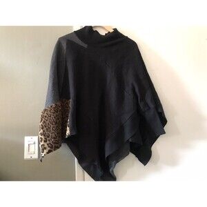 Rare Y-3 Yohji Yamamoto Adidas Poncho Cloak Color block Animal OSFA